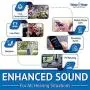 BeHear NOW: Digital Personal Hearing Amplifier for Mild-to-Moderate Hearing Loss, Rechargeable Battery, Bluetooth Connection. Self-Tunable, Enhances Hearing for Live Speech, Mobile Calls, TV Watching.