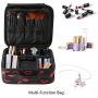 Wular Makeup Organizer | Makeup bag | Makeup Case | Travel bag With Compartments Adjustable Dividers for Makeup Brushes Toiletry Jewelry Digital Accessories