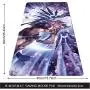 Bimor Extended Gaming Mouse Mat/Pad - Large, Wide (Long) Custom Professional Mousepad, Stitched Edges, Ideal for Desk Cover, Computer Keyboard, PC and Laptop (90x40 dvtianshigirl)