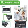 Aztech Compatible Drum Unit Replacement for Brother DR820 DR-820 DR 820 for Brother HL-L6200DW MFC-L5850DW MFC-L5900DW MFC-L6700DW MFC-L5800DW HLL6200DW HL-L5200DW HLL5100DN HLL6300DW (Black, 2-Pack)