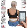 2nd Edition 18 Modes TENS unit machines for feet pain tennis elbow back neck shoulder knee legs body pain tmj replacement pads 2 Year Warranty HealthmateForever Pro18AB Black+2* wireless Pads Kit WI-9
