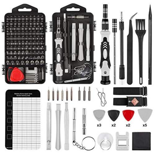 VMAN 140 in 1 Precision Screwdriver Set, Magnetic Electronic Screwdriver Set, Electronics Repair Tool Kit with Case, for Watch, Mobile Phone, Game console, Computer, Camera, Headset. Etc
