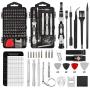 VMAN 140 in 1 Precision Screwdriver Set, Magnetic Electronic Screwdriver Set, Electronics Repair Tool Kit with Case, for Watch, Mobile Phone, Game console, Computer, Camera, Headset. Etc