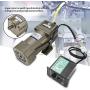 Electric Gear Motor Walfront AC 220V 90W Single Phase Asynchronous Gear Motor High Torque Deceleration Adjustable Speed 5K/10K/20K/50K/100K RPM Optional(5k)