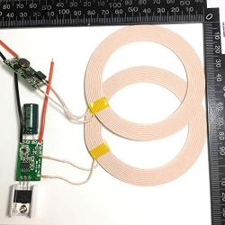Taidacent 20mm to 80mm Long Distance 12V to 24V Input 5V 2A Output Wireless Power Supply Module Wireless Charging Module