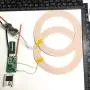 Taidacent 20mm to 80mm Long Distance 12V to 24V Input 5V 2A Output Wireless Power Supply Module Wireless Charging Module