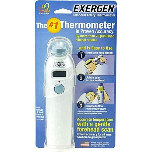 Exergen TEMPORAL ARTERY THERMOMETER TAT-2000 SCANNER PROFESSIONAL MODEL