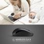seenda Wireless Mouse - 2.4G Cordless Mice with USB Nano Receiver Computer Mouse with Noiseless Click for Laptop, PC, Tablet, Computer, and Mac - Black