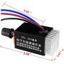 DC Motor Speed Controller Universal DC 12V 24V 10A Electronic Stepless Speed Regulator Switch for Car Truck Fan Heater Control
