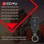cciyu X 2 Flip Key Fob 3 buttons Replacement for 09 10 11 12 13 for K ia Sorento Rio 3.5L 2.4L 1.6L 3.8L 3.3L Series with FCC PINHA-T036 95430-1U000