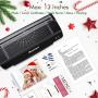 13 inches Laminator, Blusmart Multiple Function A3 Laminator with 25 Laminating Pouches, Paper Cutter, Corner Rounder Laminate for A3,A4,A5,A6