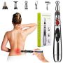 Acupuncture Pen 5 in 1 Electronic Acupuncture Pen Meridian Energy Pulse Massage Pen,Multi-Function Massage Pen Tools for Massage Energy Therapy Pain Relief,1 x AA Battery (Not Included)