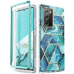 i-Blason Funda Galaxy Note 20 [Cosmo] 360 Grados Carcasa Completa Protector para Samsung Galaxy Note20 - Azul