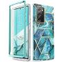 i-Blason Funda Galaxy Note 20 [Cosmo] 360 Grados Carcasa Completa Protector para Samsung Galaxy Note20 - Azul