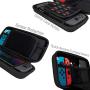 Orzly Carry Case Compatible with Nintendo Switch - Black Protective Hard Portable Travel Carry Case Shell Pouch for Nintendo Switch Console & Accessories