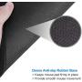 BOSOBO Mouse Pad, Succulent Floral Round Mousepad, Durable Stitched Edges, Non-slip Rubber Base, Enhanced Thickness, Waterproof, Customized Gaming Mouse Mat for Laptop, Computer & PC, Colorful Flowers