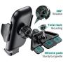 Ultra Stable Car Phone Mount, VICSEED NEWEST CD Slot & Air Vent Universal Cell Phone Holder for Car, Fit for iPhone 12 11 Pro Max SE Xs Xr X 9 8 7 Plus, Galaxy Note 10 S20 S20+ S10+ S10 Google LG Etc.
