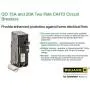 Square D by Schneider Electric QO 15 Amp 3.5 in. Two-Pole CAFCI Circuit Breaker