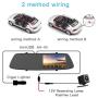 Backup Camera for Cars 4.3 Inch Mirror Dash Cam 1080P TOGUARD Touch Screen Front and Rear Dual Lens Car Camera with Parking Assistance, Rearview Mirror Camera with Waterproof Rear View Reverse Camera