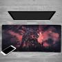 Timor Professional Gaming Mouse Pad, Custom Design Stitched Edges Waterproof Non-Slip Rubber Base Mousepad Great for Laptop, Computer & PC, 11.8x9.8inches，3mm， Black (90X40 CharizardA23)