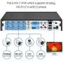 ZOSI H.265+ 8CH 5MP Lite 4-in-1 Surveillance DVR Recorders with Hard Drive 2TB for HD-TVI, CVI, CVBS, AHD 960H/720P/1080P/5MP CCTV Security Cameras System, Motion Detection, Remote Viewing,Alert Push