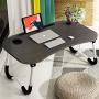 Laptop Bed Tray Table, Astory Portable Laptop Desk Lap Tablet with Foldable Legs&Cup Slot, Multifunctional Notebook Stand Reading Holder for Eating Breakfast, Reading Book, Watching Movie on Bed/Couch