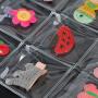 Homgaty 10 Sheet Plastic Coin Pocket Page Clear Coin Holders Stamp Coin Collector Binder Sheets Currency Collecting Album Supplies (12 Pocket Pages)