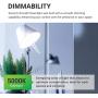 Sunco Lighting 6 Pack A15 LED Bulb, 8W=60W, 5000K Daylight, Dimmable, 800 LM, E26 Base, Refrigerator & Fan Light - UL, Energy Star