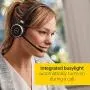 Jabra Evolve 65 Mono MS, Charging Stand & Link 370 - Professional Unified Communicaton Headset
