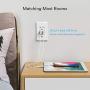 Smart Outlet with 2 USB Ports,Lumary Smart Outlet in Wall Works with Alexa & Google Assistant,15 Amp No Hub Required,ETL & FCC Certified(1 Pack).