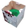 1000ft Cat6 Plenum | 100% Solid Bare Copper Wire 23AWG 4 Pair, 550MHz, Unshielded Twisted Pair (UTP), Cat 6 Ethernet Cable Plenum - Green
