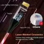 iPhone Charger Cable,[MFi Certified] Aoliplus 6ft LED Flowing Lightning Cable Fast Charger Data Sync Transfer Cord Compatible with iPhone 12 SE 11 PRO MAX XS XR X 8 7 Plus 6S 6 iPad (Red)