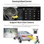 Double Din Android 9.1 Car Radio 7 TFT Touch Screen GPS Navigation 1G+16G Indash Car Stereo Support Bluetooth FM WiFi Steering Wheel Control Dual USB + 12 LEDs Rear View Camera