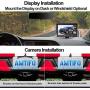 AMTIFO A15 Wireless Backup Camera Kit,HD 7 Inch Monitor with 2 Video Channels Designed for Cars,SUVs,Minivans,Super Night Vision,DIY Guide Lines
