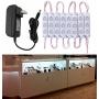 Store Showcase LED Lights 60 Leds 12V 40LM/chip Waterproof White Light with Project Lens for Store LED Project Decorative Light Fixtures