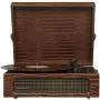 Crosley CR8017A-BR Voyager Vintage Portable Turntable with Bluetooth Receiver and Built-in Speakers, Brown Crosley CR8017A-BR Voyager Vintage Portable Turntable with Bluetooth Receiver and Built-in Speakers, Brown