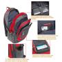 Backpack Bookbag for School College Student Travel Business Hiking Fit Laptop Up to 15.6 Inch