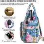 Laptop Backpack,15.6 Inch Stylish College School Backpack with USB Charging Port,Water Resistant Casual Daypack Laptop Backpack for Women/Girls/Business/Travel (Flower2) Laptop Backpack,15.6 Inch Stylish College School Backpack with USB Charging Port,Water Resistant Casual Daypack Laptop Backpack for Women/Girls/Business/Travel (Flower2)