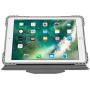 Targus Pro-Tek Apple iPad (6th / 5th gen), iPad Pro (9.7-Inch), iPad Air 2 & iPad Air Rotating Case with Slim Trifold Stand Cover, Stylus Holder, Magnetic Closure, Silver (THZ73711GL)