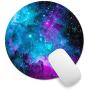 Pricetail Mouse Pad, Pretty Purple Galaxy Mouse Pads with Design, Non-Slip Mousepads, Waterproof Office Mousemat for PC Computers Laptop, 7.9 x 7.9 x 0.1 Inch