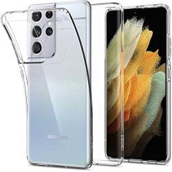 Spigen Liquid Crystal Designed for Galaxy S21 Ultra Case (2021) - Crystal Clear