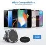 Magnetic Phone Car Mount, Penom Cell Phone Holder for Car Universal Air Vent Magnet Car Phone Mount Fits iPhone 11 Xs Max XR X 8 7 6S 6 Plus and Most Smartphones