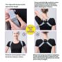Smart Posture Reminder, Hoson Electronic Intelligent Vibration Posture Reminder, Suitable For Women / Men / ChildrenS Hump Correction Training Device, And Provides Adjustable Back Support