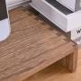 Kirigen Monitor Stand Wooden -Desk Stand Wood for Computer/Laptop/TV Printer - Monitor Arms & Stands Desk Riser for Office Organizers -Desktop Workspace (59,Dark Brown)
