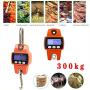 XIANGYANG Digital Crane Scale 300kg/600lb Hanging Weight Scale Electronic Crane Scale with Accurate Sensors Heavy Duty Hanging Scale for Hunting, Bass Fishing, Farm, Large Luggage
