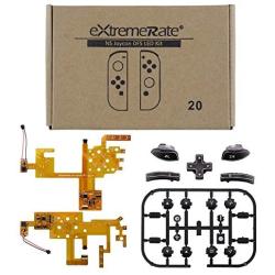 eXtremeRate Multi-Colors Luminated ABXY Trigger Face Buttons DFS LED Kit for Nintendo Switch Joy-Con Controller with Classical Symbols Buttons - 7 Colors 9 Modes Button Control - Joycon NOT Included