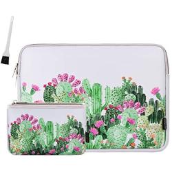 13 Inch Laptop Sleeve Bag MacBook Air 13 Inch Sleeve MacBook Pro 13 Inch Protective Neoprene Sleeve Laptop Sleeve 13 Inch Electronics Accessories Organzier Bag Carry Case Pouch (Cactus Flower)