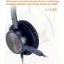 Emaiker Wired Call Center Noise Cancelling Corded Monaural Telephone Headphone for Deskphones U10P-S RJ9 Headset with Mic Mircrophone for Desk Landline Phone IP Phones for Office telemarketing Work