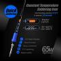 YIHUA 8858-I & 928D Portable Hot Air Gun and 65W Controllable and Accurate Temperature Soldering Iron with LED Digital Display, Sleep Function, Digital Temp. Correction Function, Desoldering and Solde
