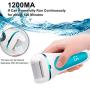 Electric Callus Remover for feet, Rechargeable Foot File Hard Skin Remover, Waterproof 13 in 1 Pedicure Tools kit for Cracked Heels Calluses and Dead Skin, with 3 Roller Heads 2 Speed, Battery Display